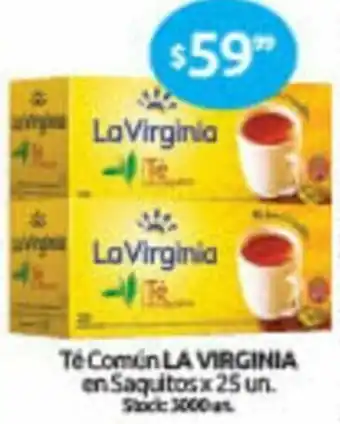 Cordiez La Virginia Té Común en Saquitos x 25un oferta