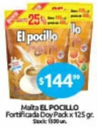 Cordiez El Pocillo Malta Fortificada Doy Pack x 125gr oferta