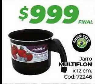 Diarco Multiflon Jarro x 12 Cm. oferta