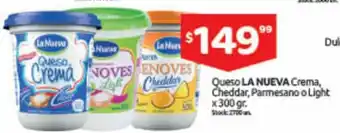 Cordiez La Nueva Queso Crema, Cheddar, Parmesano o Light x 300gr oferta