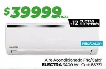 Diarco Electra Aire Acondicionado Frío/Calor 3400 W oferta