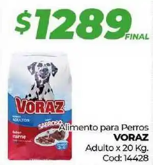 Diarco Voraz Alimento para Perros Adulto x 20Kg oferta