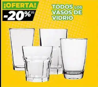Diarco Todos Los Vasos de Vidrio oferta