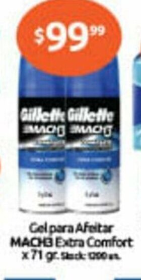 Cordiez Mach3 Gel para Afeitar Extra Comfort x 71gr oferta