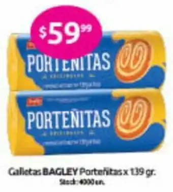 Bagley Galletas Porteñitas x 139gr