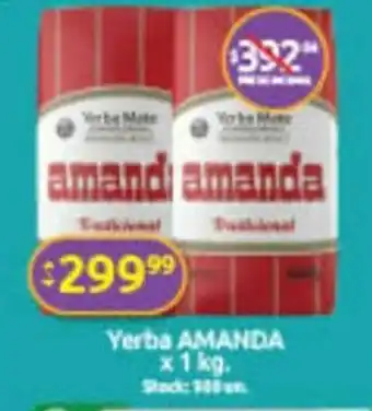 Cordiez Amanda Yerba x1 kg oferta