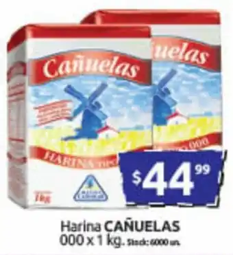Cañuelas Harina 000 x 1kg