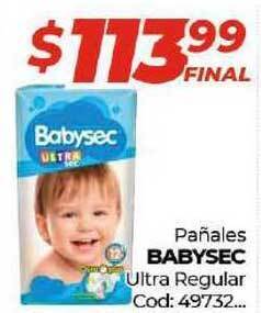 Diarco Babysec Pañales Ultra Regular oferta