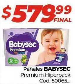 Diarco Babysec Pañales Premium Hiperpack oferta