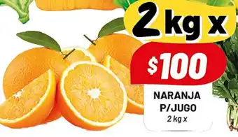 Almacor Naranja P/Jugo x 2kg oferta