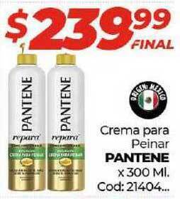 Diarco Pantene Crema para Peinar x 300ml oferta