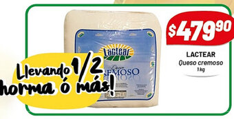 Almacor Lactear Queso cremoso 1kg oferta