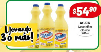 Almacor Ayudin Lavandina clásica 1000cc oferta