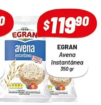 Almacor Egran Avena instantánea 350gr oferta