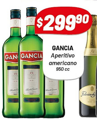 Almacor Gancia Aperitivo americano 950cc oferta