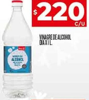 Supermercados DIA VINAGRE DE ALCOHOL DIA X 1L oferta