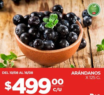 Supermercados DIA ARÁNDANOS X 125 G. oferta