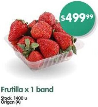 Supermercados Buenos Días Frutilla x 1 band oferta