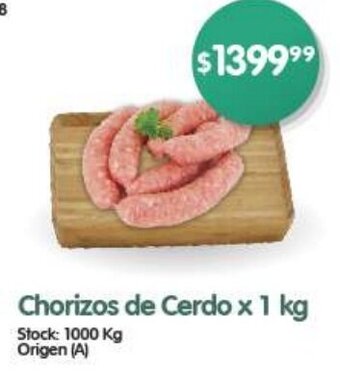 Supermercados Buenos Días Chorizos de Cerdo x 1 kg oferta