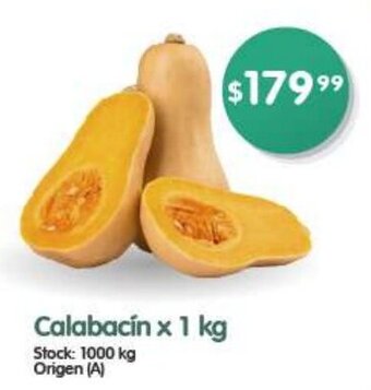 Supermercados Buenos Días Calabacín x 1 kg oferta