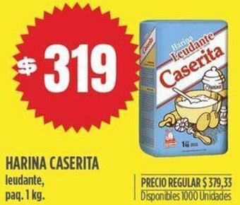 Supermercados Vea HARINA CASERITA leudante, paq. 1 kg. oferta