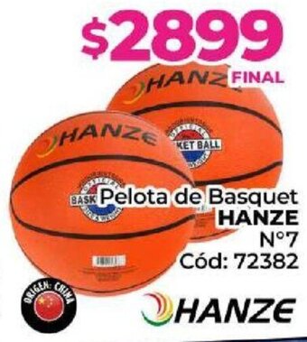 Diarco Pelota de Basquet CHANZE N°7 oferta