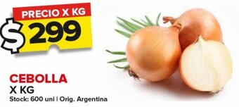 Carrefour Maxi CEBOLLA X KG oferta
