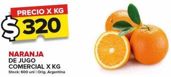Carrefour Maxi NARANJA DE JUGO COMERCIAL X KG oferta
