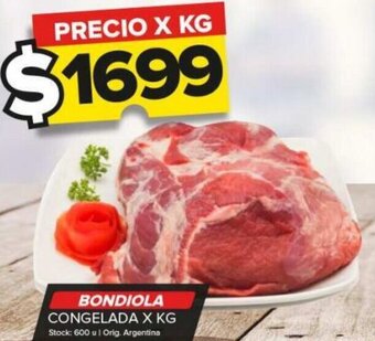 Carrefour Maxi BONDIOLA CONGELADA X KG oferta