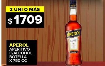 Carrefour Maxi Aperitivo aperol c/alcohol 750cc oferta