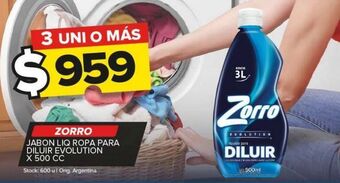 Carrefour Maxi Jabón líquido zorro x 500cc oferta