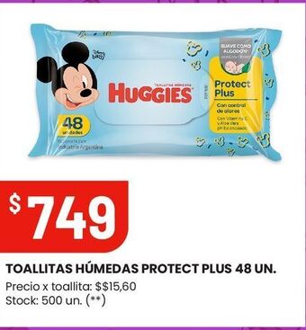 Changomas Toallitas húmedas protect plus 48un oferta