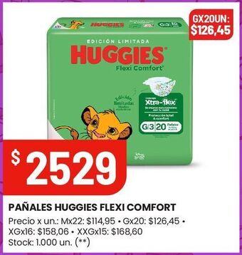 Changomas Pañales huggies oferta