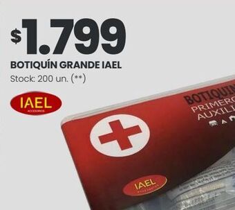 Changomas Botiquín grande iael oferta
