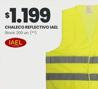 Changomas Chaleco reflectivo iael oferta