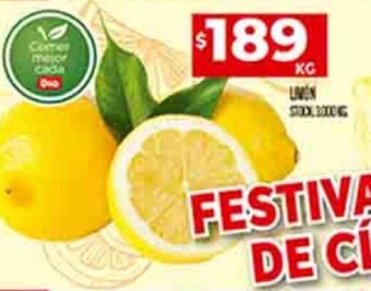 Supermercados DIA Limón oferta