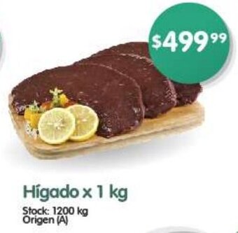 Supermercados Buenos Días Hígado x 1 kg oferta