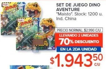 Carrefour SET DE JUEGO DINO AVENTURE oferta