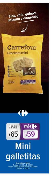 Carrefour Mini Galletitas oferta