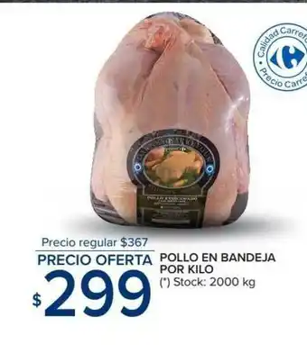 Carrefour Pollo En Bandeja Por Kilo oferta