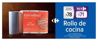 Carrefour Rollo De Cocina oferta
