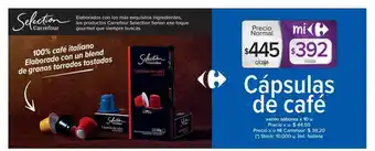 Carrefour Cápsulas De Caé Varios Sabores x 10 u oferta