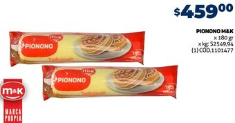 Makro PIONONO M&K x 180 gr oferta