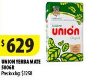 Punto Mayorista UNION YERBA MATE 500GR oferta