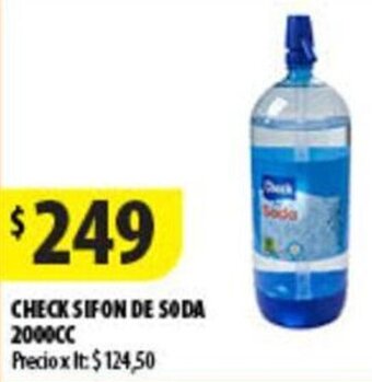 Punto Mayorista CHECK SIFON DE SODA 2000CC oferta