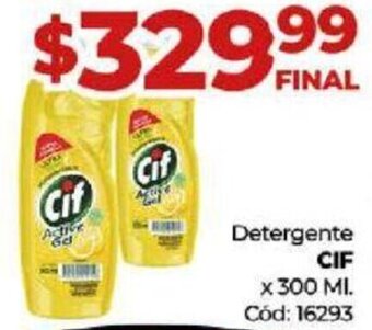 Diarco Detergente CIF X 300ML oferta