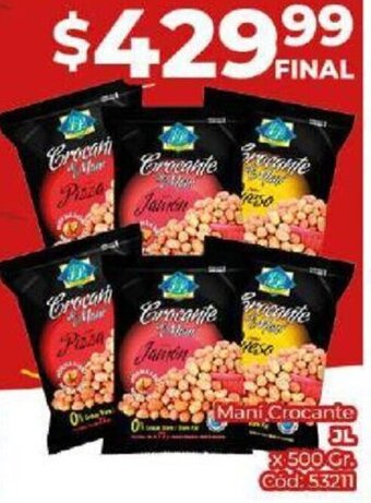 Diarco Mani Crocante JL x 500gr oferta