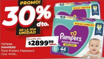 Diarco Pañales PAMPERS Total Protect Hiperpack Cód: 41415... oferta