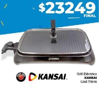 Diarco Grill Eléctrico KANSAI Cód: 71846 oferta