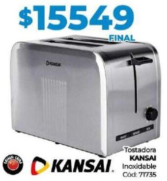 Diarco Tostadora KANSAI Inoxidable oferta